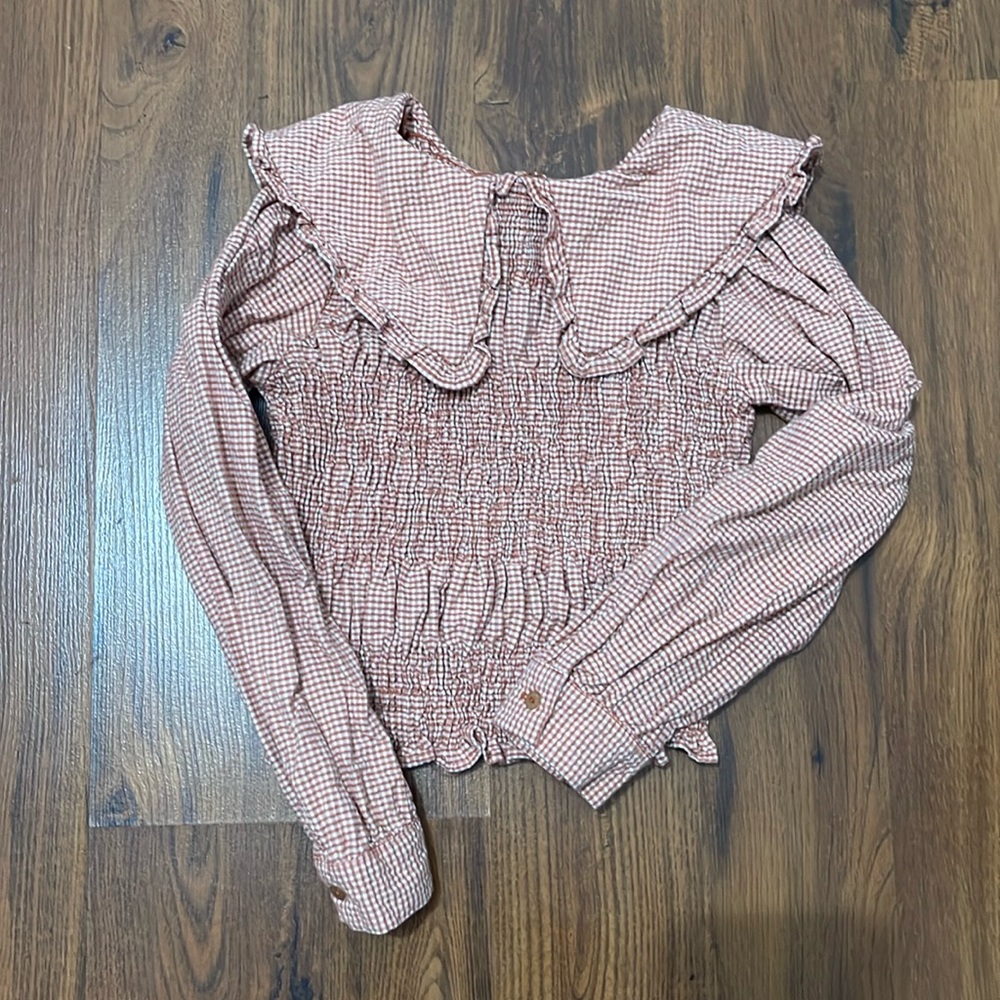 Zara girls long sleeve shirt